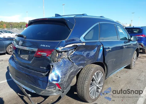 2020 Acura Mdx Technology Package from USA, damaged, VIN 5J8YD4H50LL000521